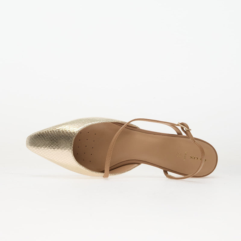 Geox D Giselda15 Lt Gold/ Beige