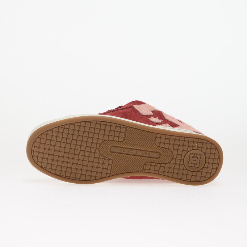 DC Court Graffik SD Dark Red/ Pink/ Off White