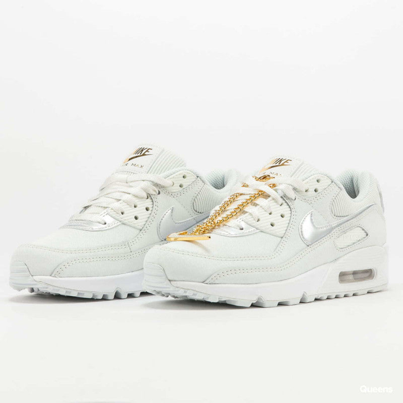 Nike Wmns Air Max 90 Summit White/ Summit White-Dark Beetroot