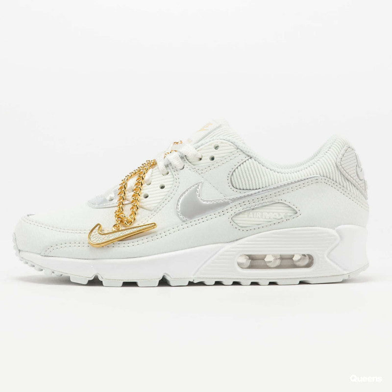 Nike Wmns Air Max 90 Summit White/ Summit White-Dark Beetroot
