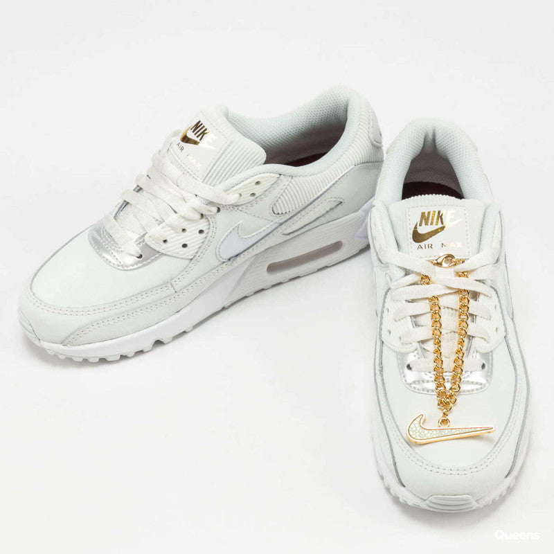 Nike Wmns Air Max 90 Summit White/ Summit White-Dark Beetroot