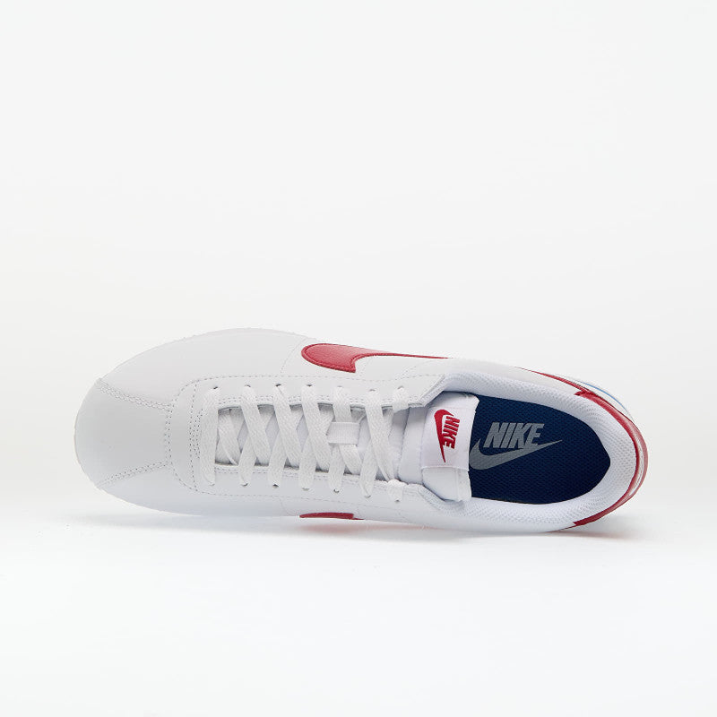 Nike Cortez White/ Varsity Red-Varsity Blue