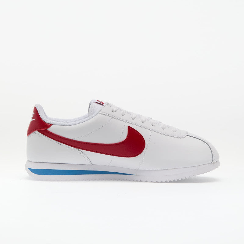 Nike Cortez White/ Varsity Red-Varsity Blue