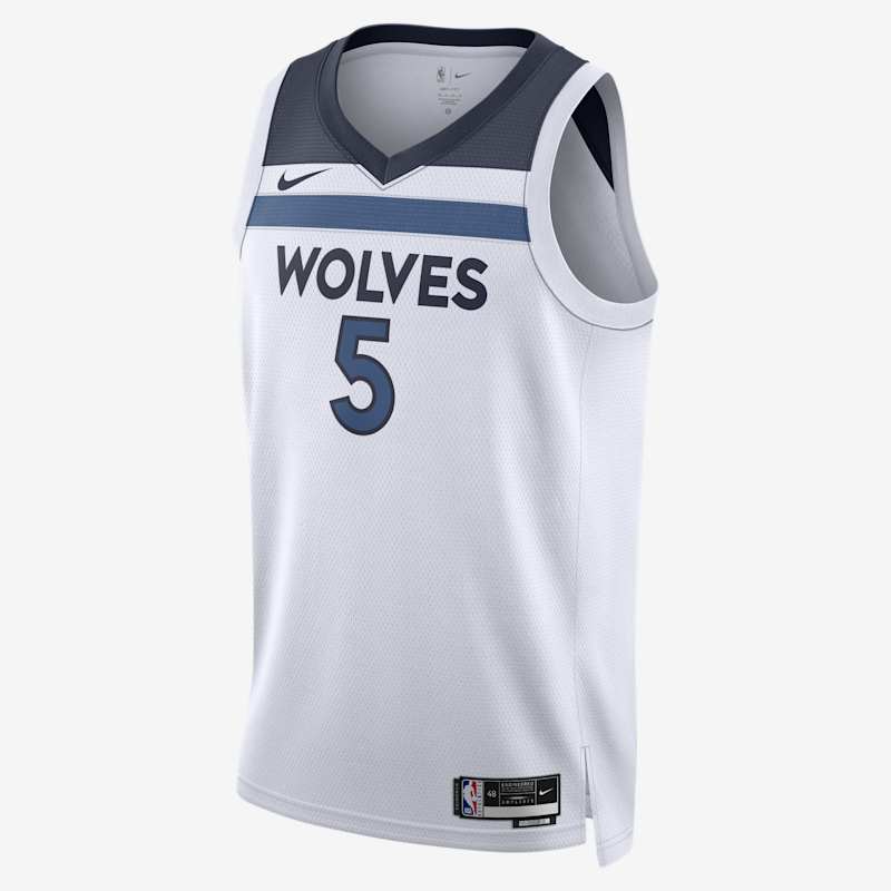 Nike Nba Minnesota Timberwolves Anthony Edwards Association Edition Swingman Marškinėliai