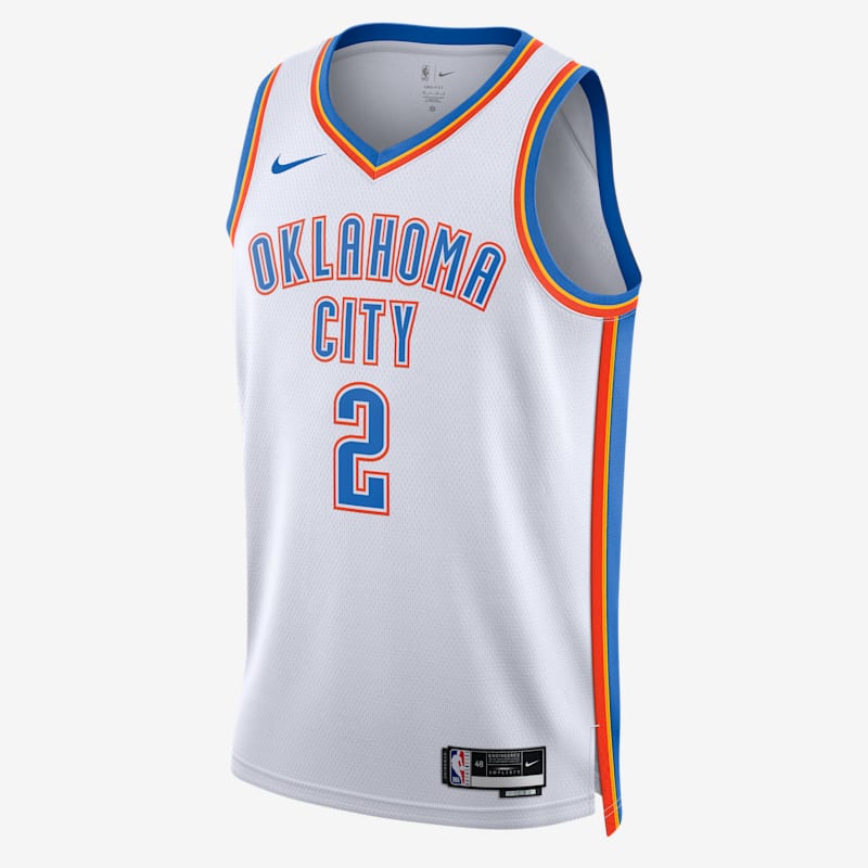 Nike Nba Oklahoma City Thunder Shai Gilgeous-Alexander Association Edition Marškinėliai