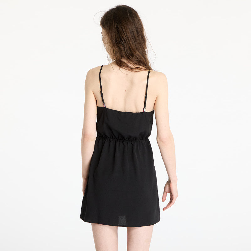 Sukienka Tommy Jeans Essential Strap Dress Black