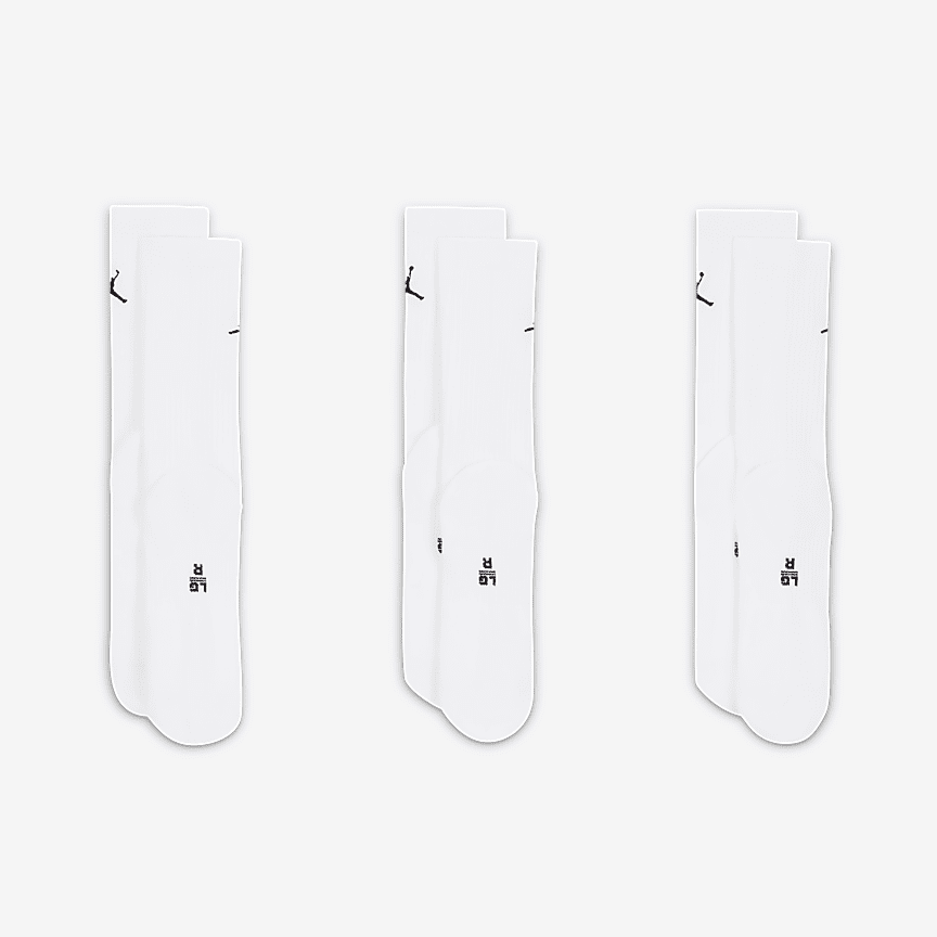 Jordan Everyday Crew Dri-Fit Kojinės (3 Poros)
