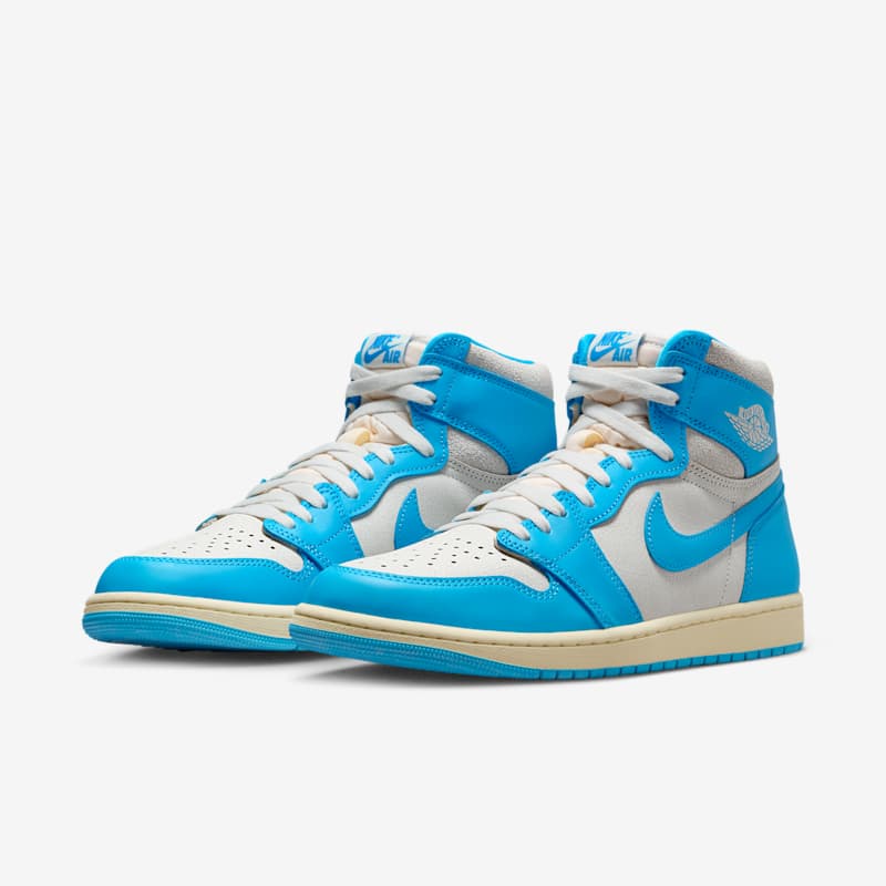 Air Jordan 1 Retro High OG “UNC Reimagined” Dark Powder Blue/Dark Powder Blue-Sail