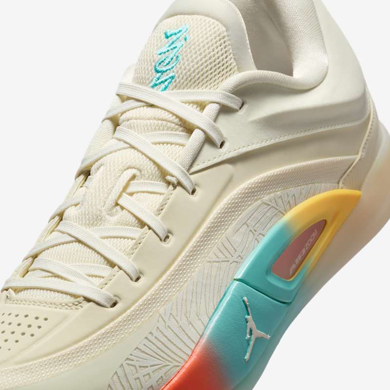 Jordan Zion 4 “Low Country” Coconut Milk/Sail/Bright Mango/Aurora Green