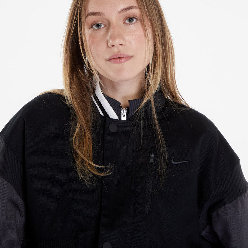 Nike Sportswear Women's Canvas Destroyer Jacket Black/ Anthracite/ Anthracite