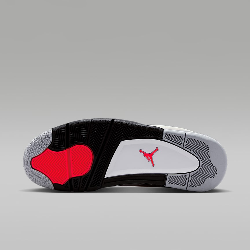 Air Jordan 4 Rm White/ Black-Infrared 23-Lt Smoke Grey