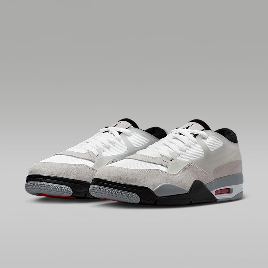 Air Jordan 4 Rm White/ Black-Infrared 23-Lt Smoke Grey