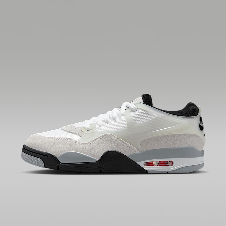 Air Jordan 4 Rm White/ Black-Infrared 23-Lt Smoke Grey