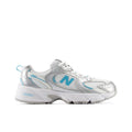 New Balance Kids 530 White/ Silver/ Blue