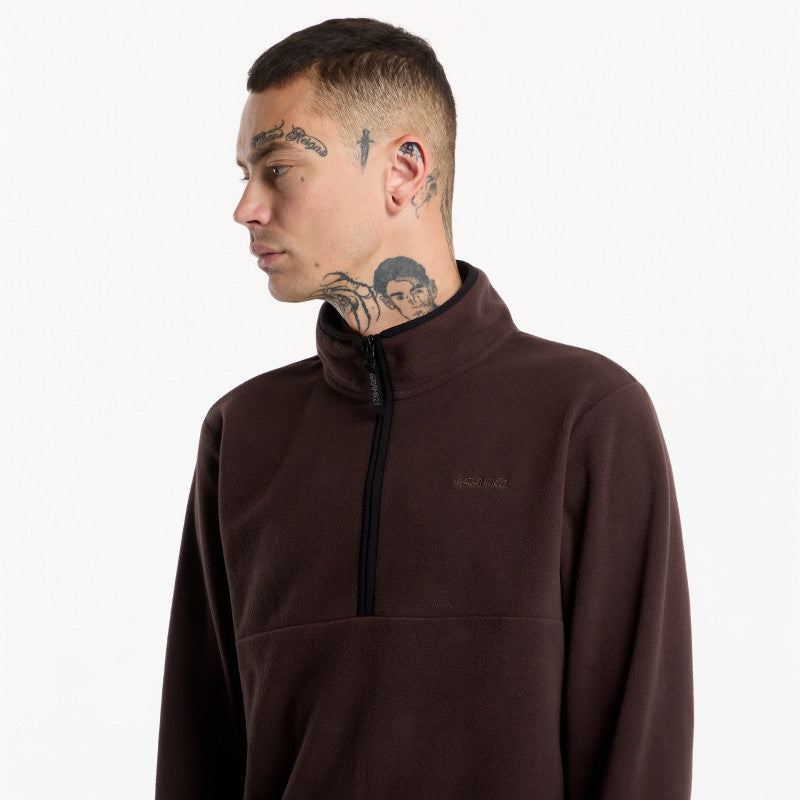 Gramicci Thermal Fleece Pullover Deep Brown