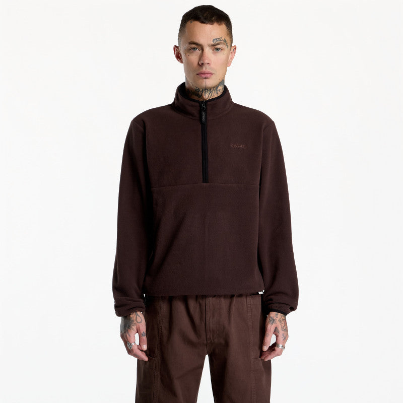 Gramicci Thermal Fleece Pullover Deep Brown