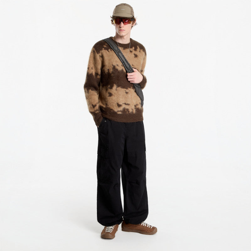 Gramicci Mohair Splatter Sweater Taupe Splatter