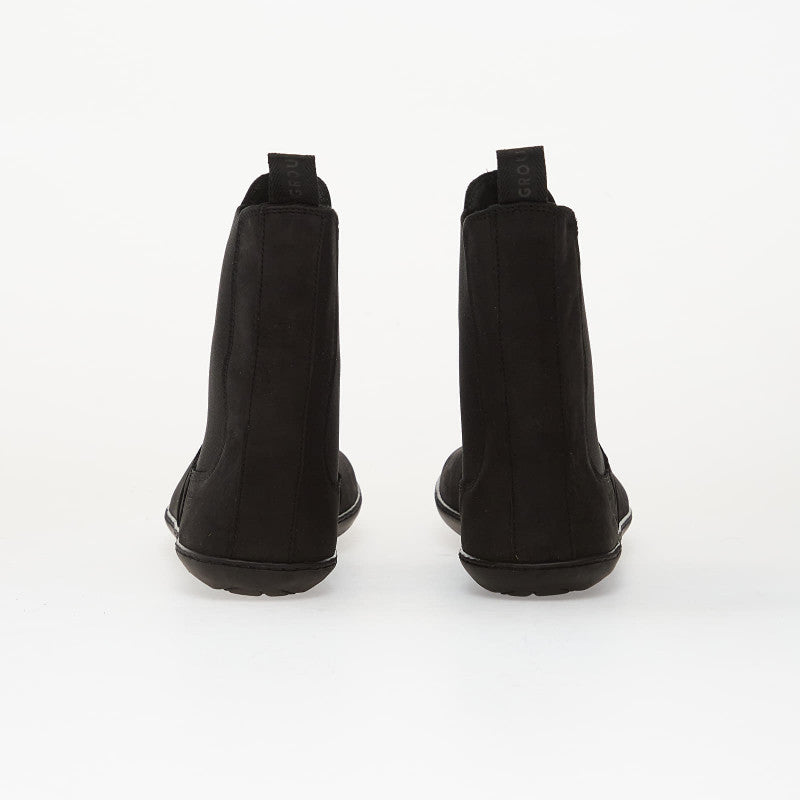 Groundies Camden Women Smooth Leather Black