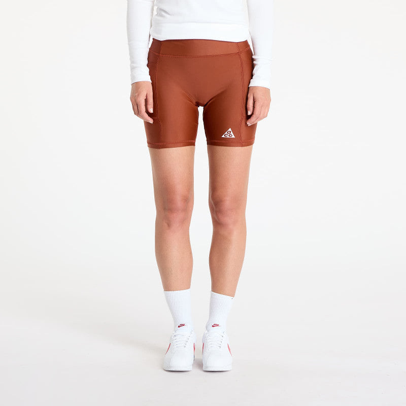 Nike ACG "Tree Frog" Women's Dri-FIT ADV Mid-Rise 6" Shorts Cinnamon/ Picante Red/ Summit White