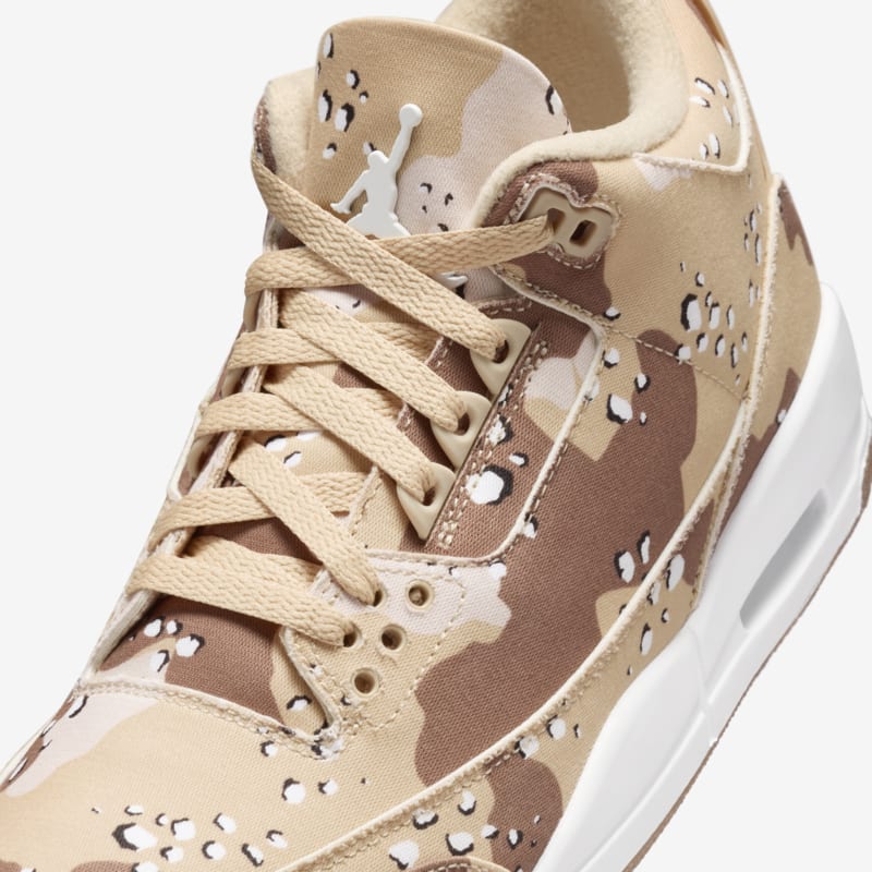 Air Jordan 3 Retro Tex "Desert Camo" Dark Driftwood/Sail-Hemp-Velvet Brown