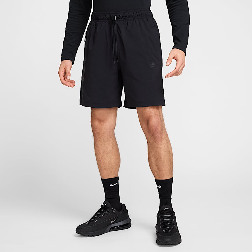 Nike Tech Men's Woven Shorts Black/ Black