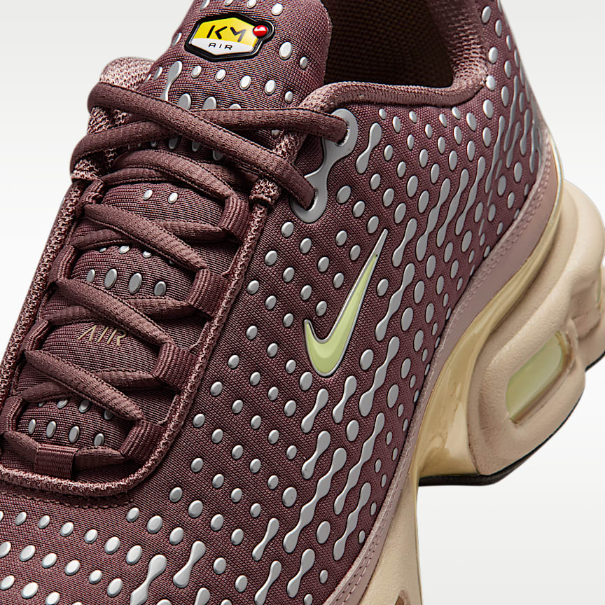 Nike Air Max Plus Vii Plum Eclipse/ Barely Volt-Mtlc Gold Grain