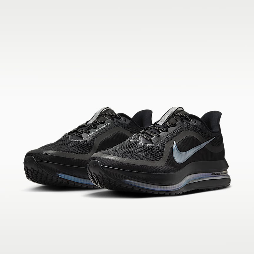 Nike Pegasus Premium Black/ Black-Mtlc Silver
