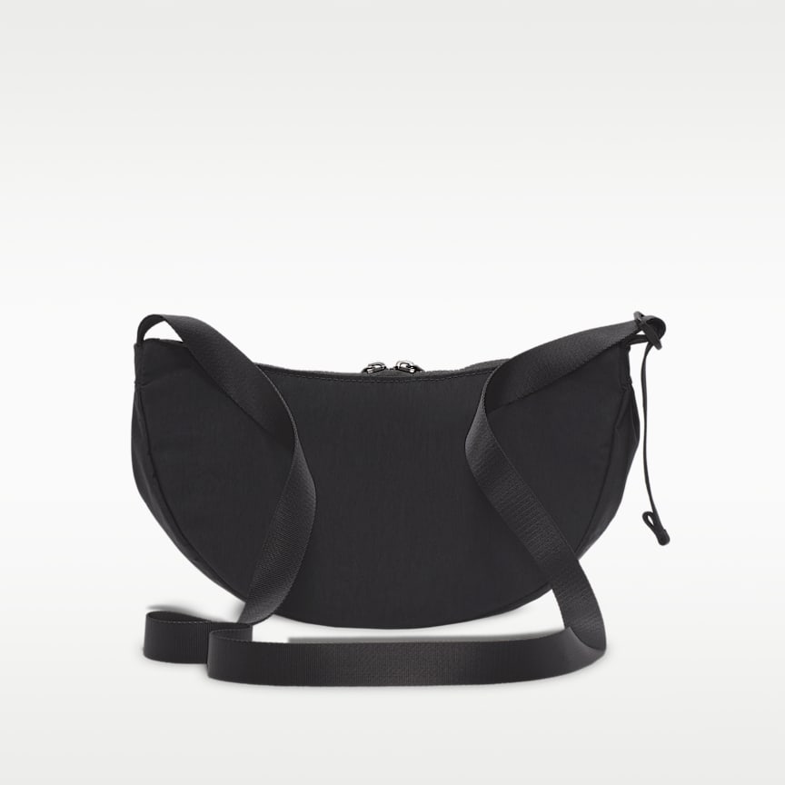 Nike Aura Crescent Crossbody Bag (4L) Black/ Black/ Gunmetal 4