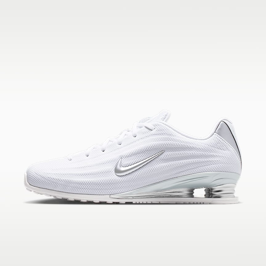 Nike Shox Z White/ Metallic Silver