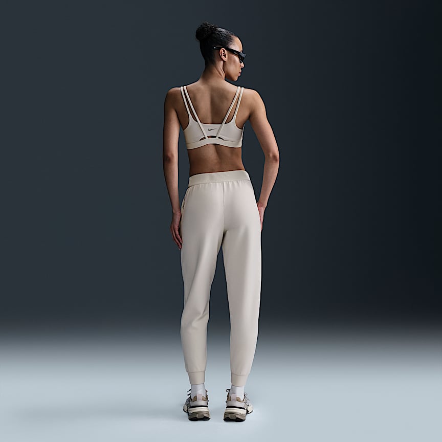 Nike 24.7 ImpossiblySoft Women's Dri-FIT Mid-Rise Joggers Lt Orewood Brn/ Lt Iron Ore