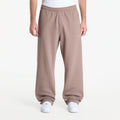 Nike Solo Swoosh Men's Fleece Open-Hem Pants Mink Brown/ Mink Brown/ White