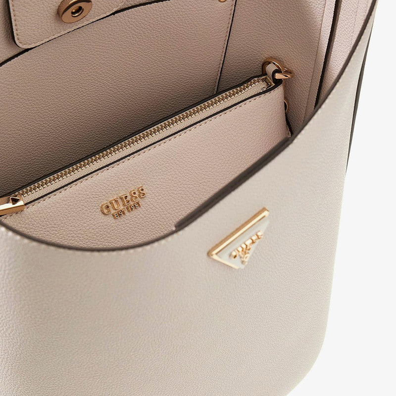 GUESS Meridian II Bucket Ivory