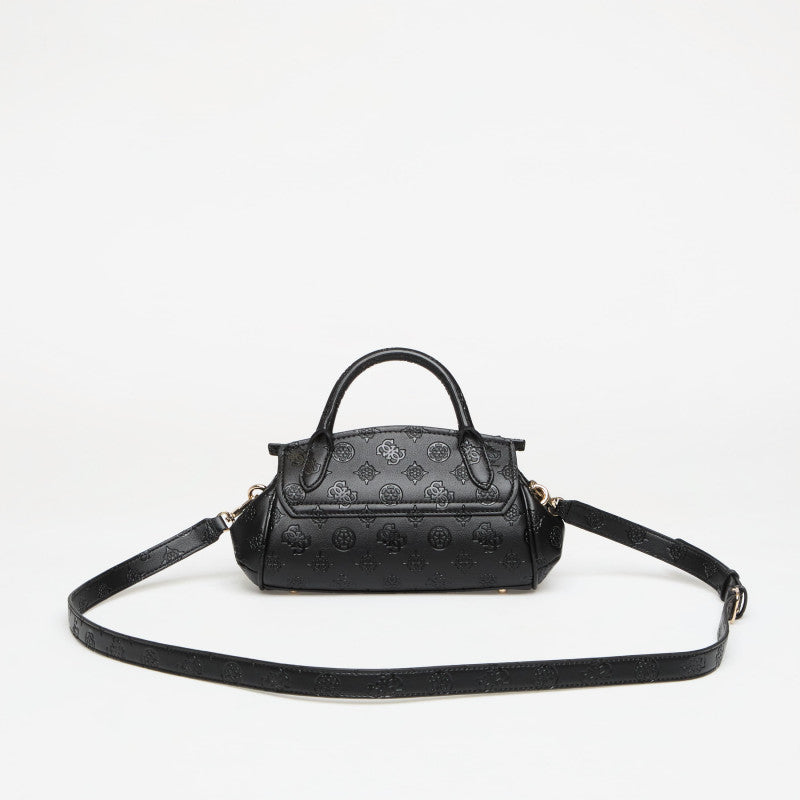 GUESS Diana Mini Top Handle Flap Black Logo