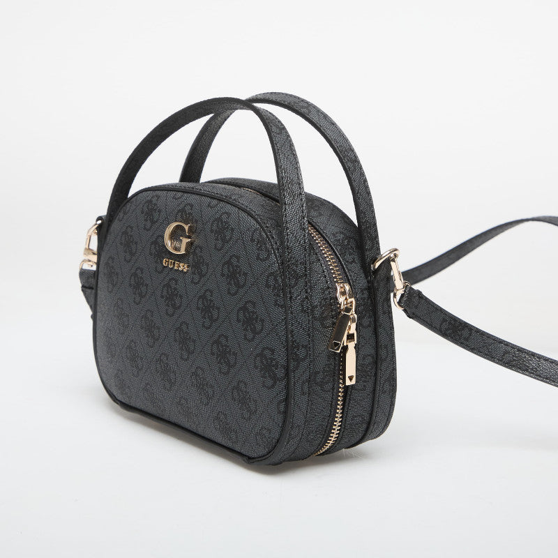 Guess Coleen Logo Top Zip Crossbody Grey