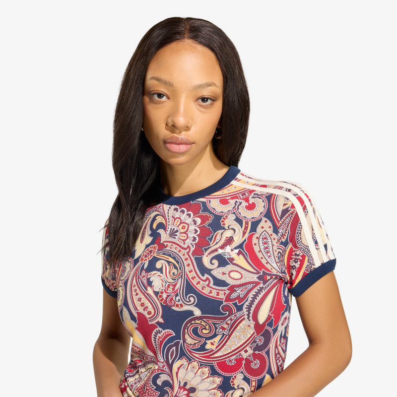 adidas Liberty London Cali T-Shirt Multicolor/ Night Indigo/ Sand Strata