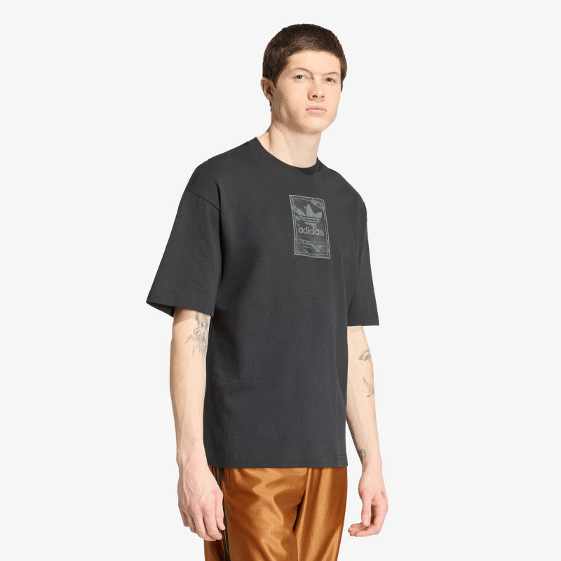 adidas Camo Tee Tongue Label Black