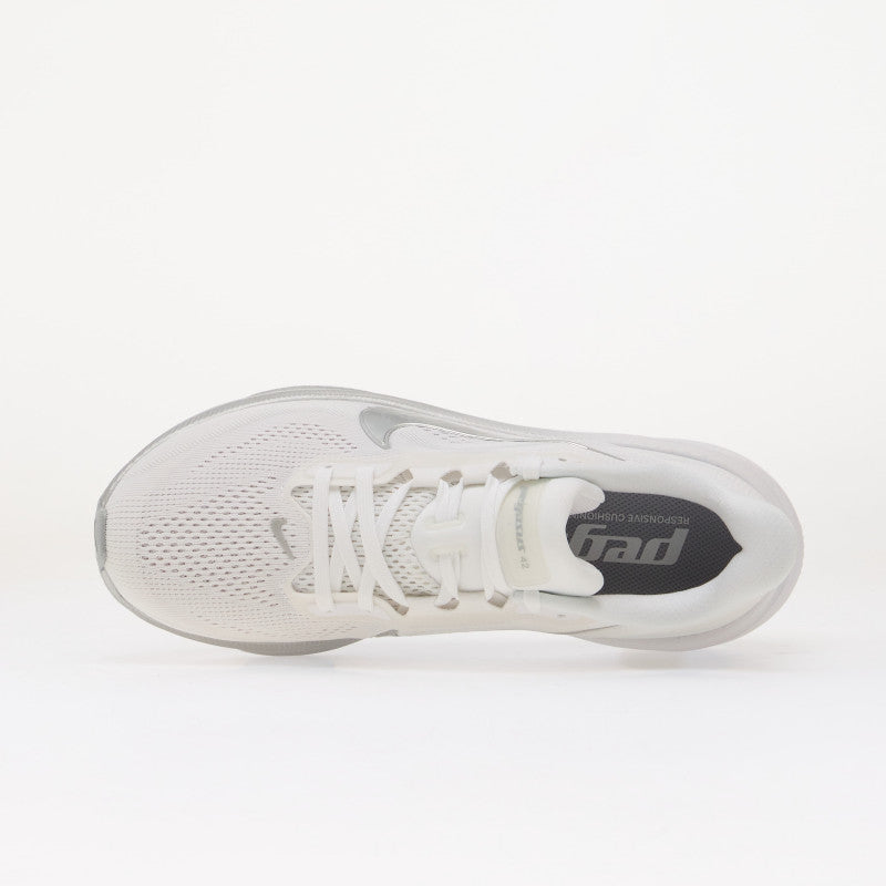 Nike Pegasus 42 White/ Metallic Silver-Wolf Grey