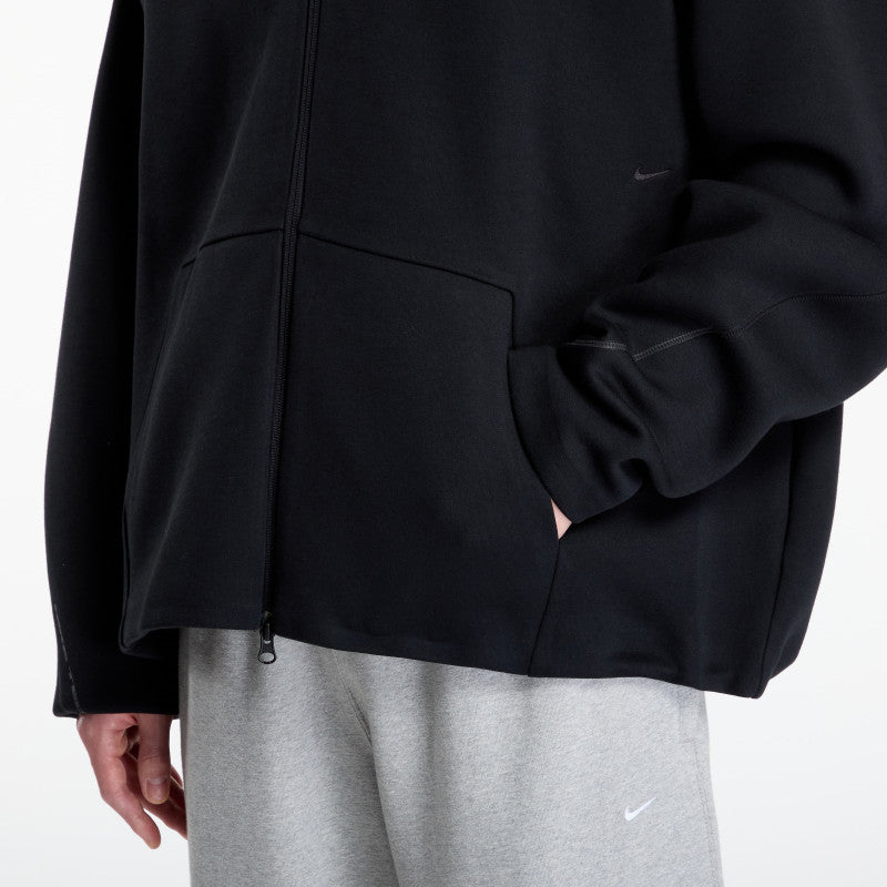 Nike Tech Men's Fleece Full-Zip Hoodie Black/ Black