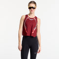 Nike AeroSwift Women's Dri-FIT ADV Cropped Running Tank Top Team Red/ Black/ Black