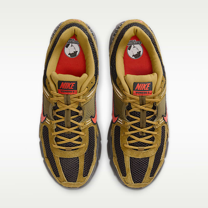 Nike Zoom Vomero 5 Premium Olive Flak/ Picante Red-Black