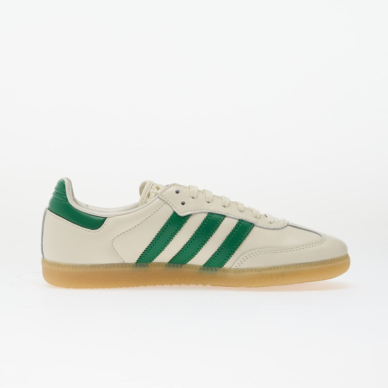 adidas Samba Og Wmns Off White/ Green/ Gold Metallic 40