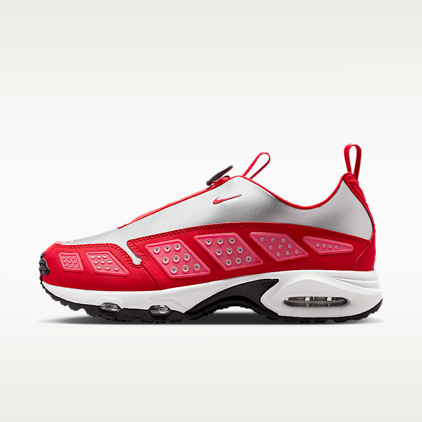 Nike Wmns Air Max Sndr Silver/ University Red-Fusion Red