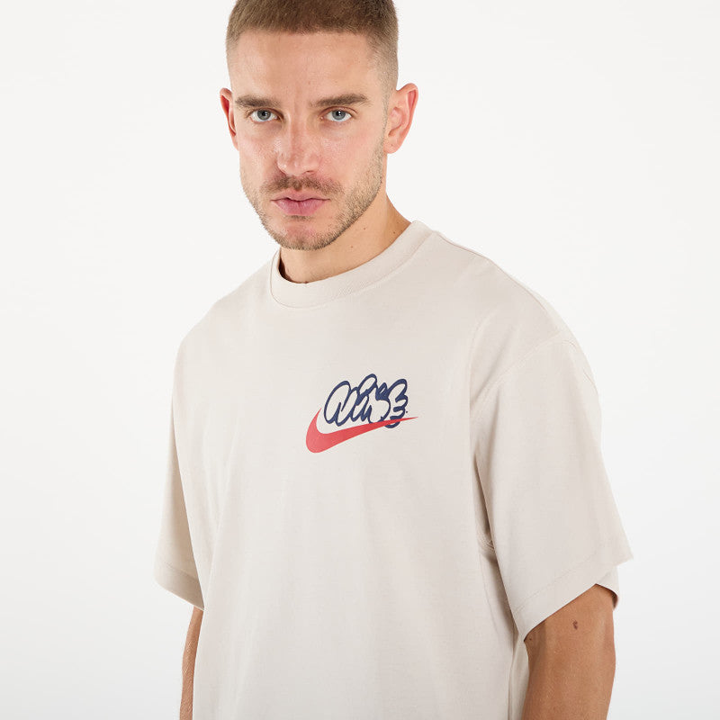 Nike Solo Swoosh Men's T-Shirt Lt Orewood Brn