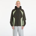Nike Tech Men's Dri-FIT Woven Color-Block Windrunner Loose Jacket Sequoia/ Oil Green/ Black