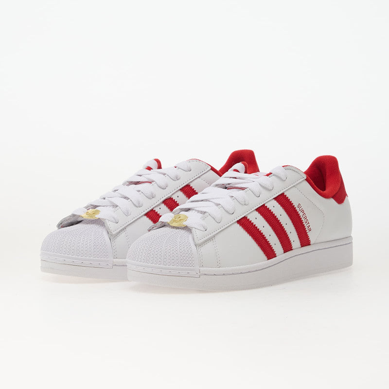 adidas Superstar II Ftw White/ Better Scarlet/ Gold Metallic 38
