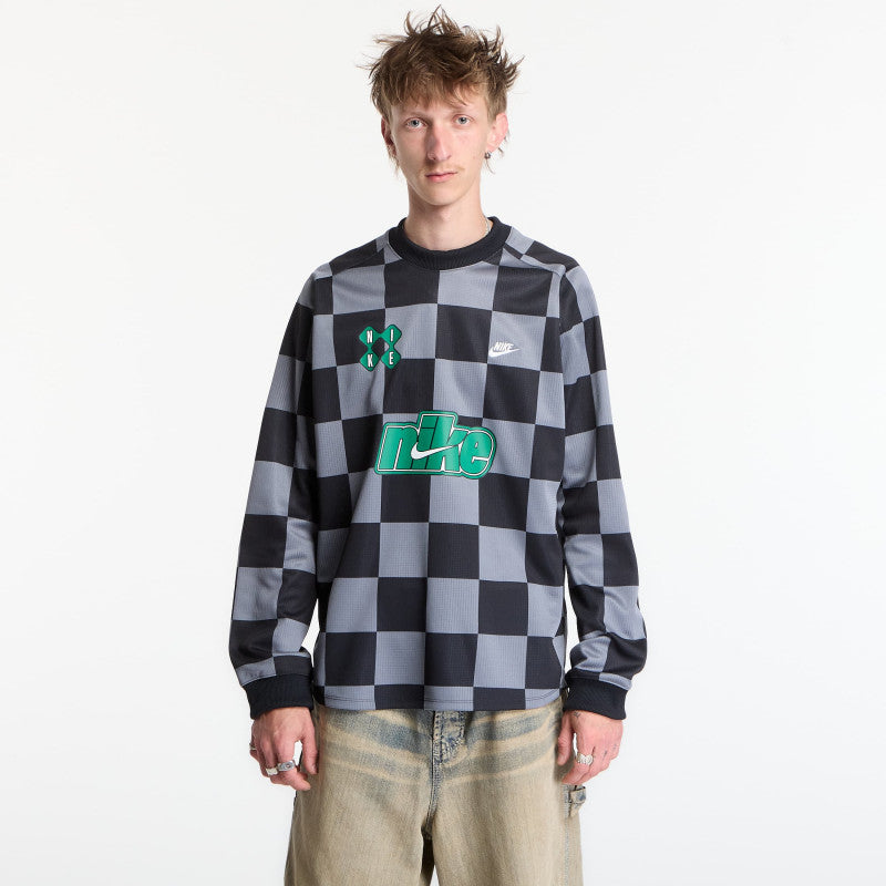 Nike Sportswear Club Men's Goalie Top Smoke Grey/ Black/ Malachite