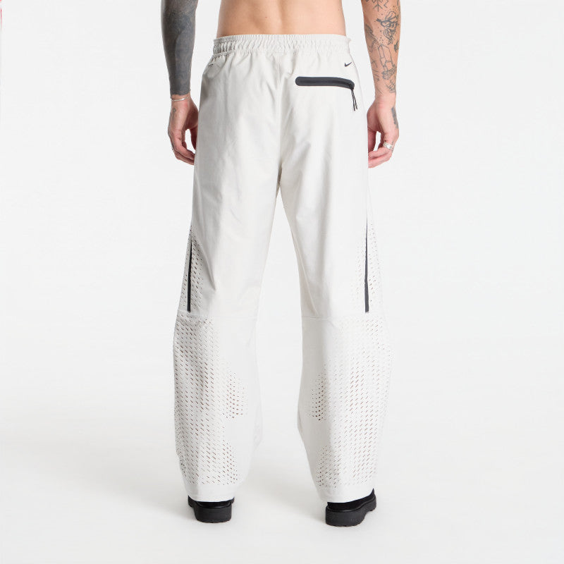 Nike Tech Men's Dri-FIT Shori Knit Open-Hem Pants Light Bone/ Black