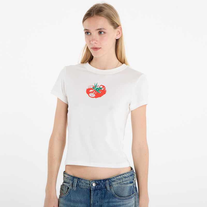 Nike Sportswear Chill Knit Women's Slim Cropped T-Shirt Sail