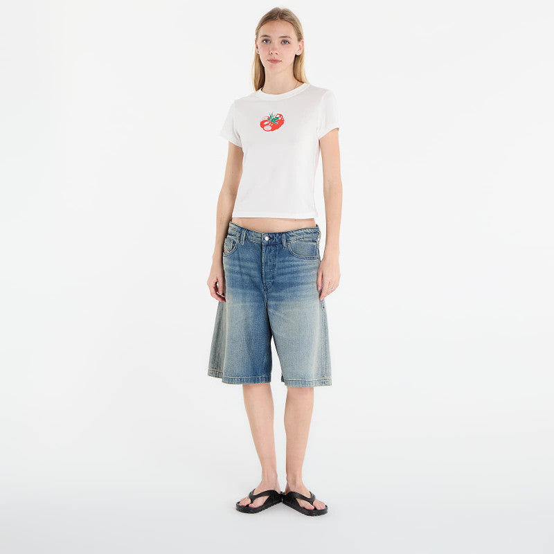 Nike Sportswear Chill Knit Women's Slim Cropped T-Shirt Sail