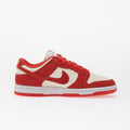 Nike Dunk Low Sail/ Lt Crimson-White-Metallic Silver